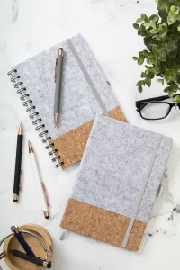 RPET blok šedá s potiskem loga - foto 5