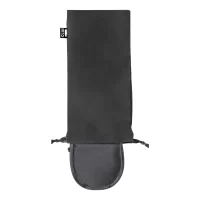 RPET cestovní maska na oči černá s potiskem loga - foto 4