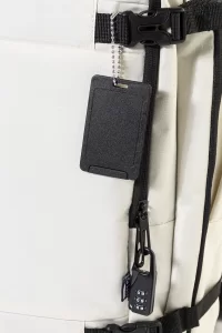 RPET cestovní sada černá s potiskem loga - foto 6