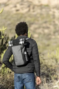 RPET chladící batoh šedá s potiskem loga - foto 6