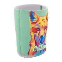 RPET chladící obal na plechovku bílá s potiskem loga - foto 2