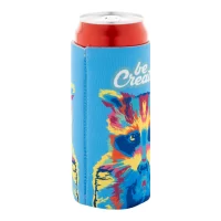  RPET chladící obal na plechovku bílá s potiskem loga - foto 7