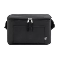 RPET chladící taška černá s potiskem loga - foto 4