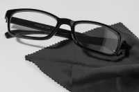 RPET čistící hadřík černá s potiskem loga - foto 3