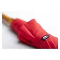 RPET deštník červená s potiskem loga - foto 5