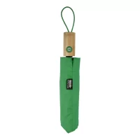 RPET deštník zelená s potiskem loga - foto 3