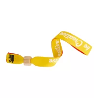 RPET festivalový náramek na zakázku přírodní s potiskem loga - foto 10