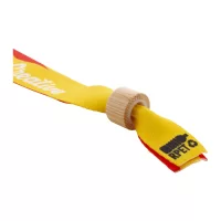 RPET festivalový náramek na zakázku přírodní s potiskem loga - foto 16