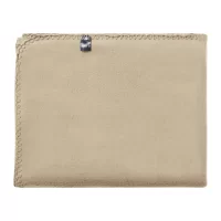 RPET fleecová deka béžová s potiskem loga - foto 2