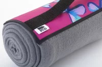 RPET fleecová deka na zakázku šedá s potiskem loga - foto 5