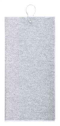 RPET golfový ručník černá s potiskem loga - foto 2