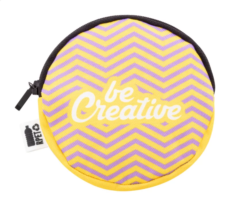 RPET kabelka na zakázku černá s potiskem loga