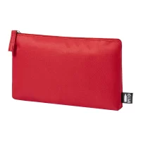 RPET kosmetická taštička červená s potiskem loga - foto 2