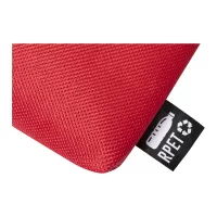 RPET kosmetická taštička červená s potiskem loga - foto 4