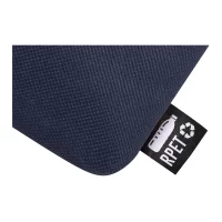 RPET kosmetická taštička tmavě modrá s potiskem loga - foto 2