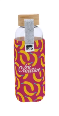 RPET láhev bílá s potiskem loga - foto 6