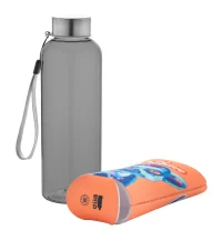 RPET láhev černá s potiskem loga - foto 2