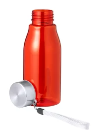 RPET láhev červená s potiskem loga - foto 2