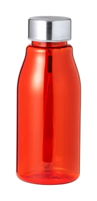 RPET láhev červená s potiskem loga - foto 3
