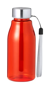 RPET láhev červená s potiskem loga - foto 4