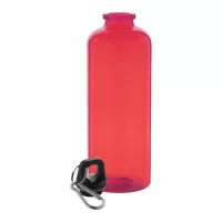 RPET láhev červená s potiskem loga - foto 2