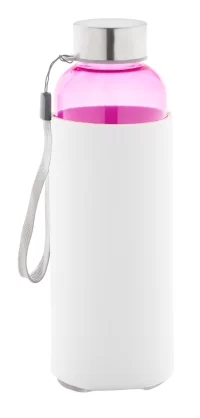 RPET láhev růžová s potiskem loga - foto 3