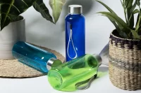 RPET láhev zelená s potiskem loga - foto 3