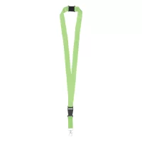 RPET lanyard limetková zelená s potiskem loga - foto 2