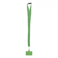 RPET lanyard na mobil zelená s potiskem loga - foto 2