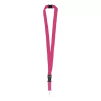 RPET lanyard růžová s potiskem loga - foto 2