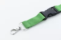RPET lanyard zelená s potiskem loga - foto 3