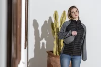 RPET ledvinka popelavě šedý s potiskem loga - foto 3