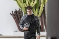 RPET ledvinka popelavě šedý s potiskem loga - foto 4