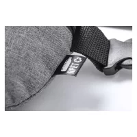 RPET ledvinka popelavě šedý s potiskem loga - foto 5