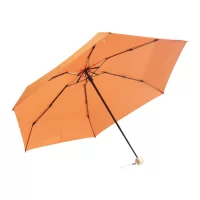 RPET mini deštník oranžová s potiskem loga - foto 3