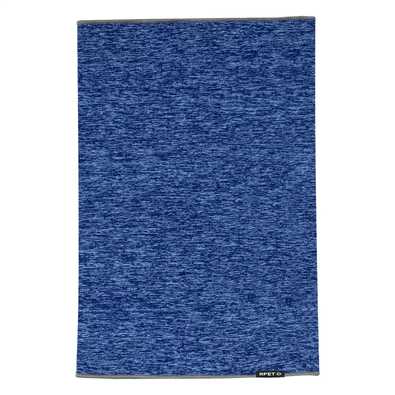 RPET multifunkční šátek modrá s potiskem loga