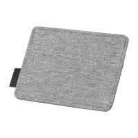 RPET obal na karty šedá s potiskem loga - foto 3