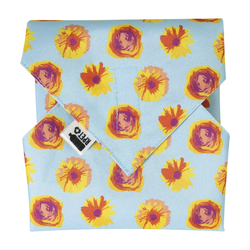 RPET obal na sendviče bílá s potiskem loga