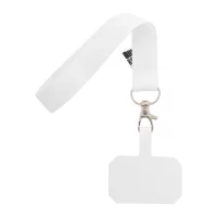 RPET pásek na zápěstí na mobil na zakázku bílá s potiskem loga - foto 12