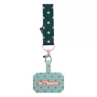 RPET pásek na zápěstí na mobil na zakázku bílá s potiskem loga - foto 5