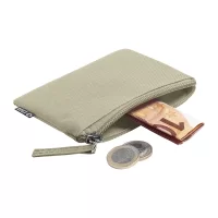 RPET peněženka béžová s potiskem loga - foto 3