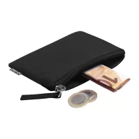 RPET peněženka černá s potiskem loga - foto 3