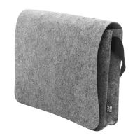 RPET plstěná brašna šedá s potiskem loga - foto 5