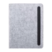 RPET plstěná sloha na dokumenty šedá s potiskem loga - foto 4