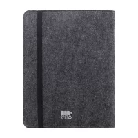 RPET plstěná sloha na dokumenty tmavě šedá s potiskem loga - foto 6