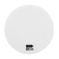 RPET plstěný podtácek bílá s potiskem loga - foto 2