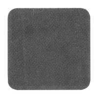 RPET plstěný podtácek, kruh bílá s potiskem loga - foto 5