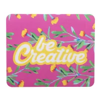 RPET podložka pod myš bílá s potiskem loga