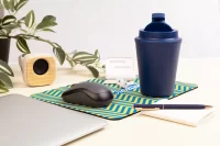 RPET podložka pod myš bílá s potiskem loga - foto 2