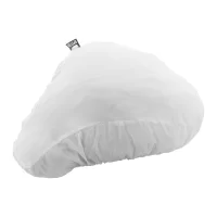 RPET potah na sedlo kola bílá s potiskem loga - foto 2